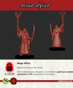 Kickstarter-Elven-Miniatures-Mage-Spanish