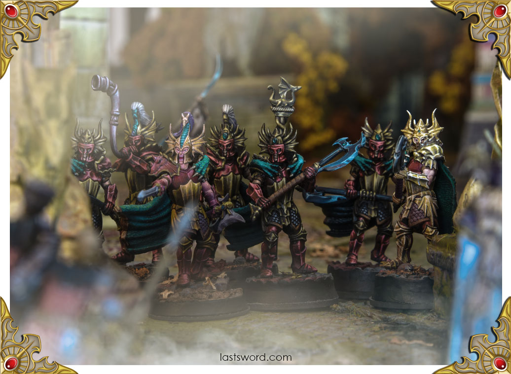 KickstarterQueenScenePicturesDragonGuard01 Last Sword Miniatures Blog