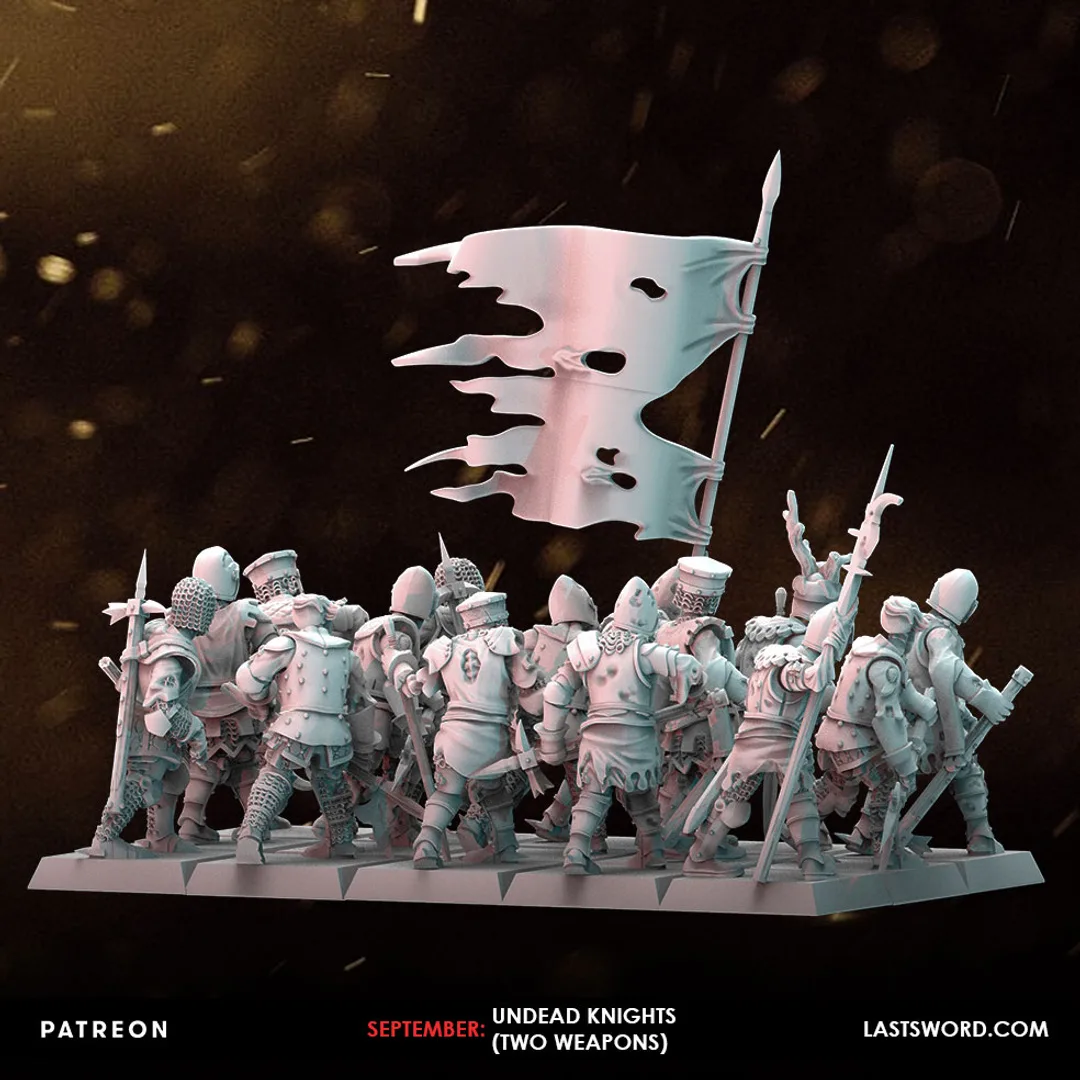 Undead Knights and Characters.