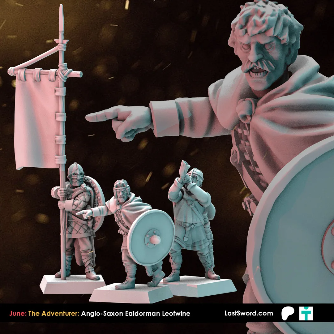 June – The Adventurer Tier: Ealdorman Leofwine and the Command of the Fyrd - Patreon image 1