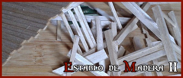 Balsa-Madera-Wood-Portada-Stable-Stall-Establo-Escenografía-1650-Warhammer-Mordheim-Scenery