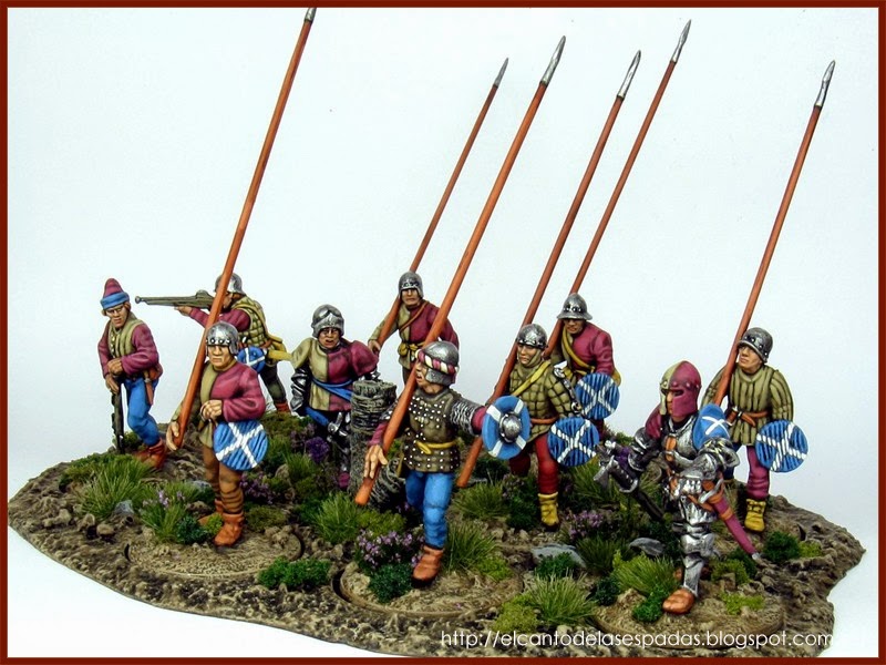mercenarios-escoceses-scots-mercenaries-perry-miniatures-capitan-Blood-pikes-piqueros-3